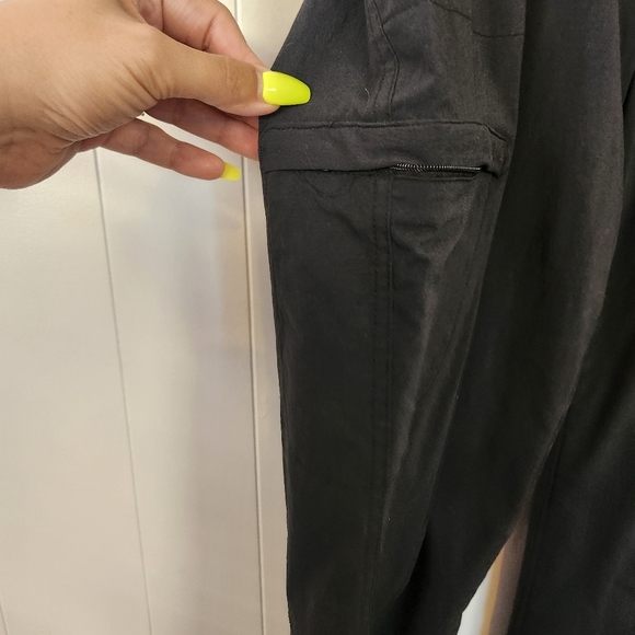 Merrell Selectwick Womens Black Hiking Pants Mid Rise Stretch Straight Size 8 - Picture 4 of 9